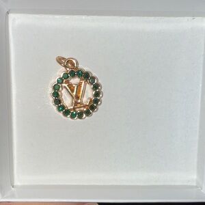 Louis Vuitton Gold and Emerald Green